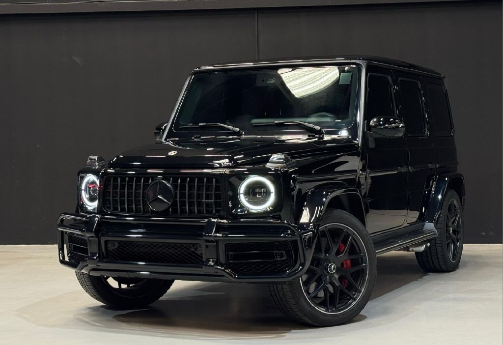 G63 2022 أسود أحمر داخلي حزمة الليل المزدوجة