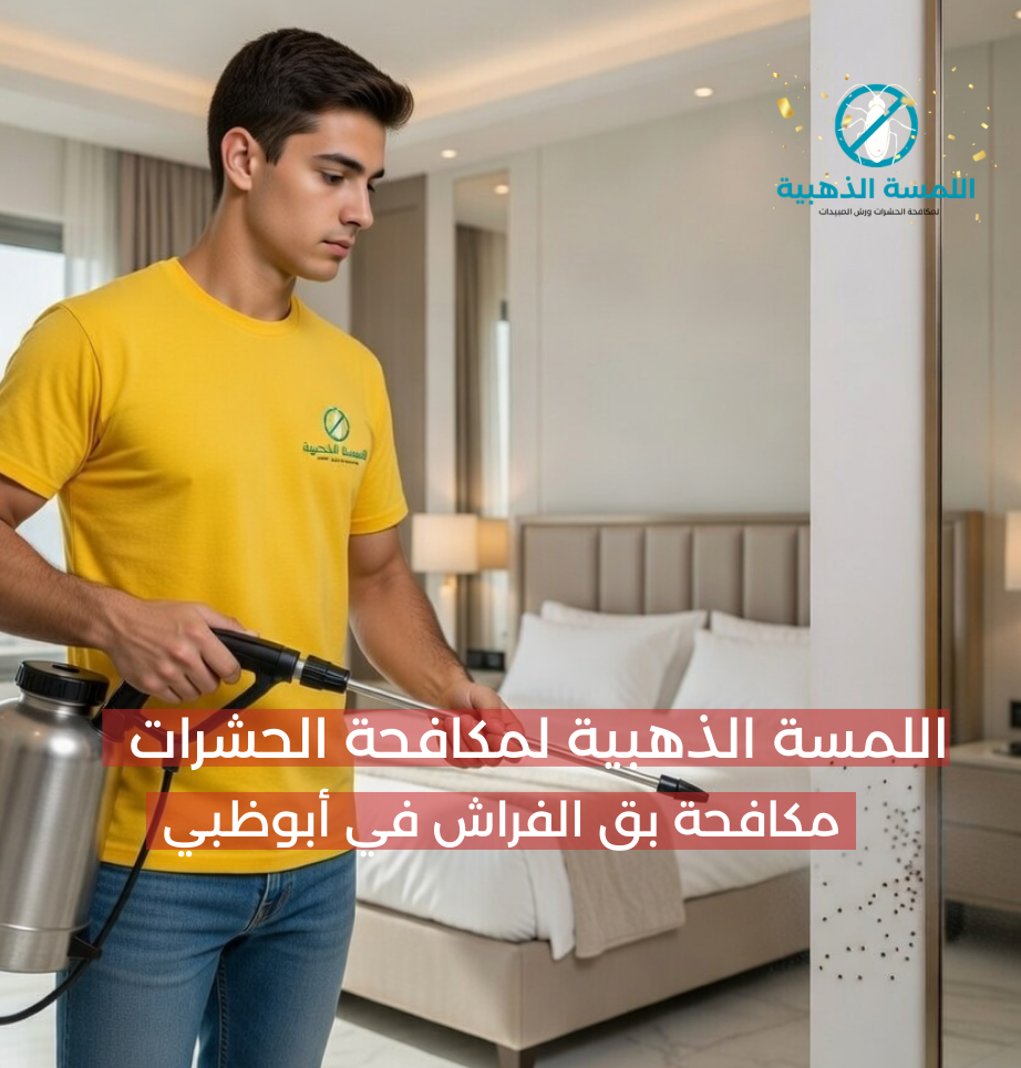 اللمسة الذهبية لمكافحة الحشرات في ابوظبي - أحدث الإعلانات في أبوظبي, الإمارات