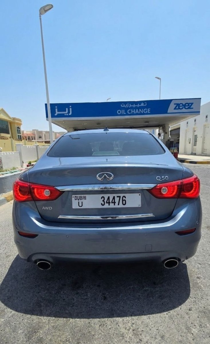 إنفينيتي Q50 2016 خليجي نظيفة ومحافظ عليها