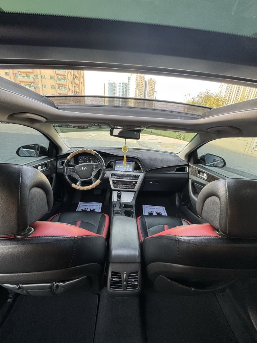 Sonata Limited 2015 full option for sale in Ajman